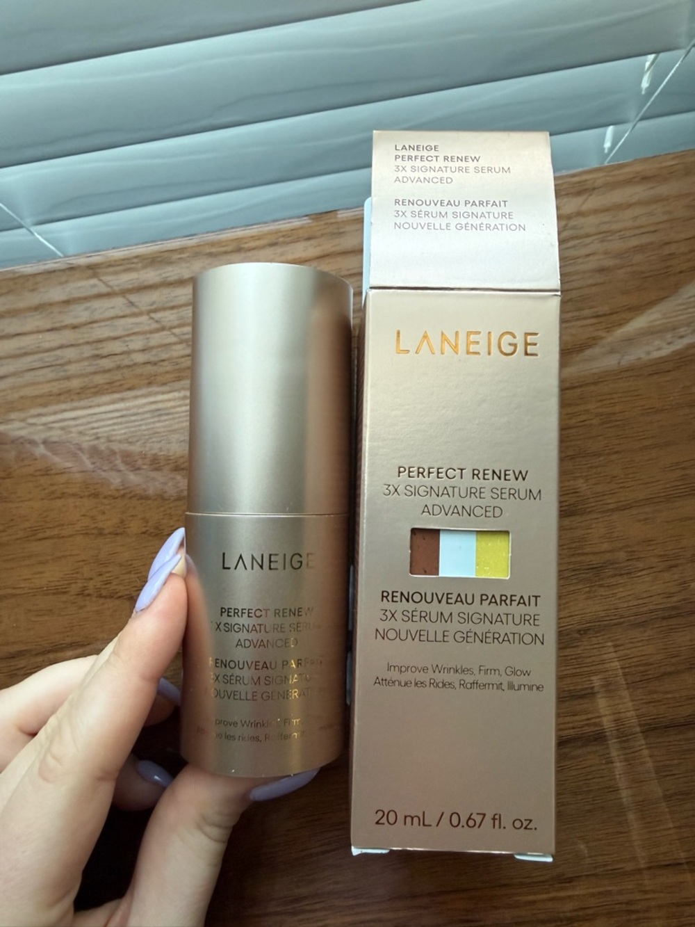 New! Laneige Perfect Renew 3X Signature Serum - Picture 4 of 5